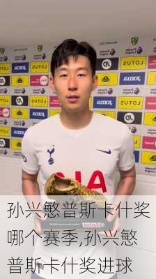 孙兴慜普斯卡什奖哪个赛季,孙兴慜普斯卡什奖进球