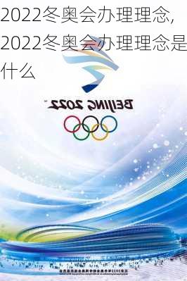 2022冬奥会办理理念,2022冬奥会办理理念是什么