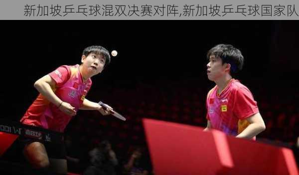 新加坡乒乓球混双决赛对阵,新加坡乒乓球国家队
