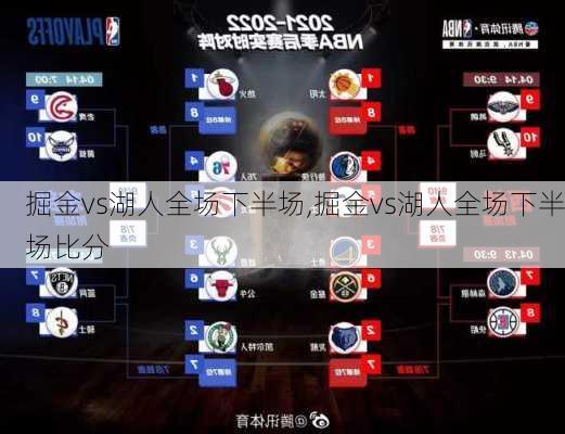 掘金vs湖人全场下半场,掘金vs湖人全场下半场比分