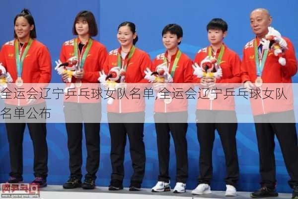 全运会辽宁乒乓球女队名单,全运会辽宁乒乓球女队名单公布