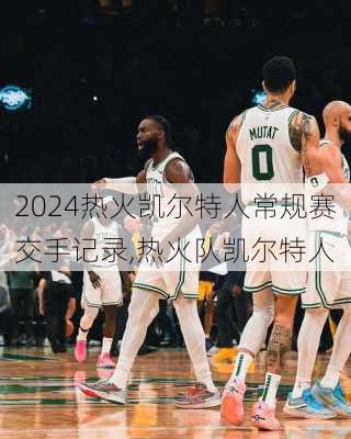 热火凯尔特人常规赛交手记录,热火队凯尔特人