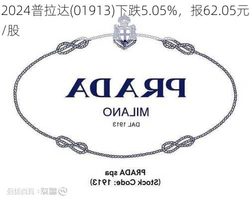 普拉达(01913)下跌5.05%，报62.05元/股
