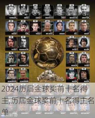 历届金球奖前十名得主,历届金球奖前十名得主名单