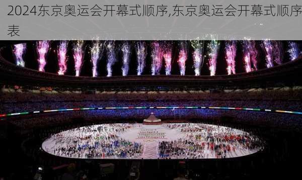 东京奥运会开幕式顺序,东京奥运会开幕式顺序表