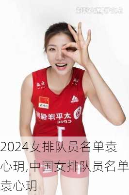 女排队员名单袁心玥,中国女排队员名单袁心玥