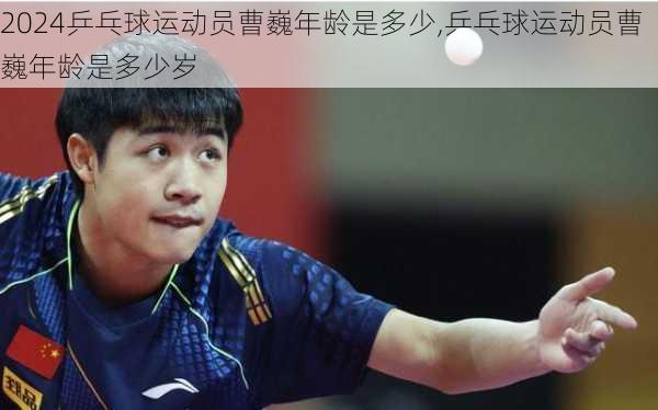 乒乓球运动员曹巍年龄是多少,乒乓球运动员曹巍年龄是多少岁