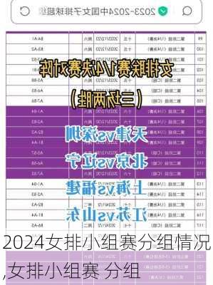 女排小组赛分组情况,女排小组赛 分组