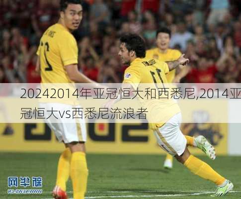 2014年亚冠恒大和西悉尼,2014亚冠恒大vs西悉尼流浪者