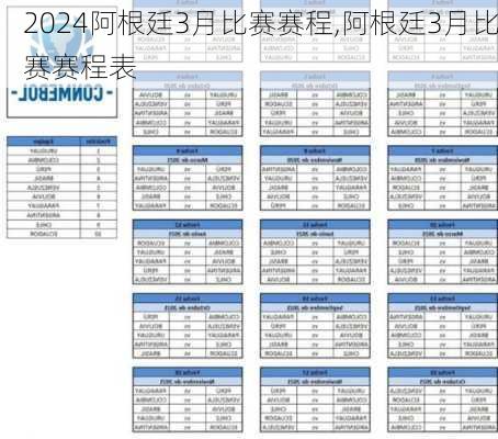 阿根廷3月比赛赛程,阿根廷3月比赛赛程表