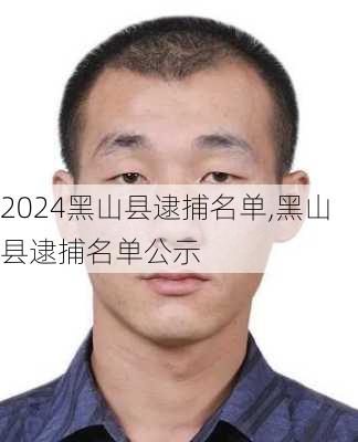 黑山县逮捕名单,黑山县逮捕名单公示