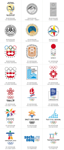 历届冬奥会会徽图案,历届冬奥会会徽图案图片