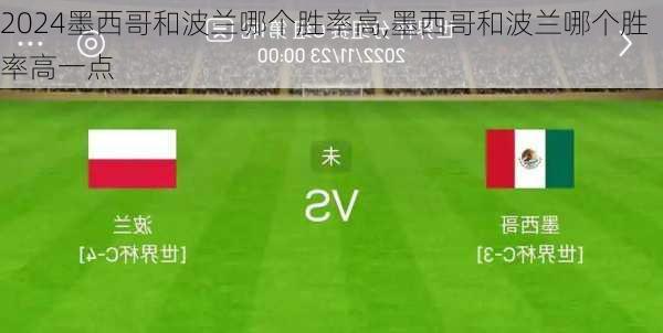 墨西哥和波兰哪个胜率高,墨西哥和波兰哪个胜率高一点