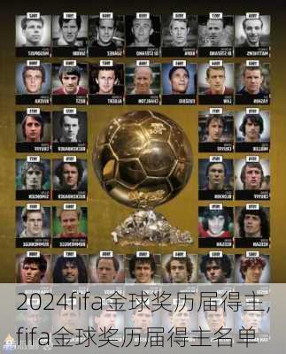 fifa金球奖历届得主,fifa金球奖历届得主名单