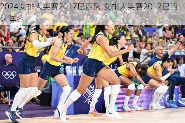 女排大奖赛2017巴西队,女排大奖赛2017巴西队阵容