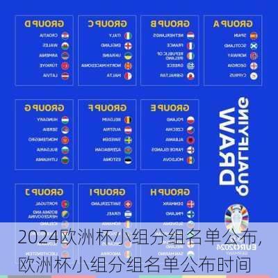 欧洲杯小组分组名单公布,欧洲杯小组分组名单公布时间