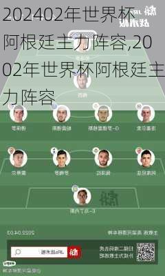 02年世界杯阿根廷主力阵容,2002年世界杯阿根廷主力阵容