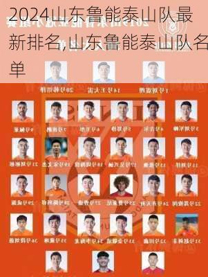山东鲁能泰山队最新排名,山东鲁能泰山队名单
