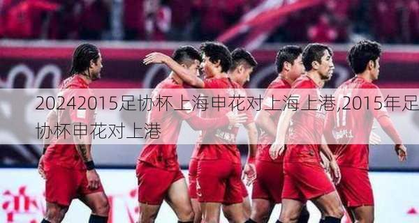 2015足协杯上海申花对上海上港,2015年足协杯申花对上港
