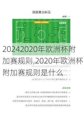 2020年欧洲杯附加赛规则,2020年欧洲杯附加赛规则是什么