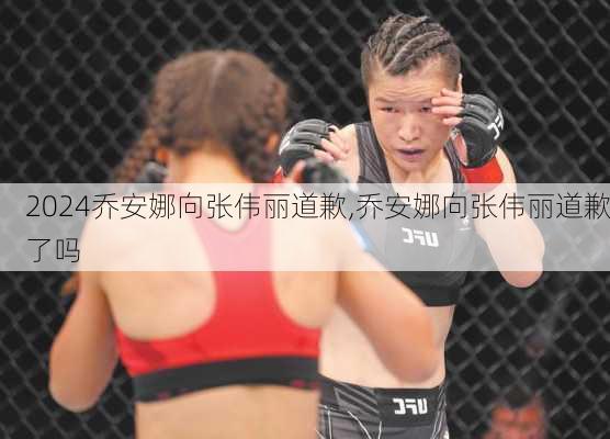 乔安娜向张伟丽道歉,乔安娜向张伟丽道歉了吗