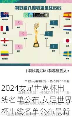 女足世界杯出线名单公布,女足世界杯出线名单公布最新