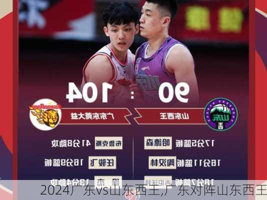 广东vs山东西王,广东对阵山东西王