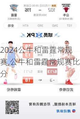 公牛和雷霆常规赛,公牛和雷霆常规赛比分