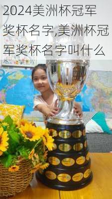 美洲杯冠军奖杯名字,美洲杯冠军奖杯名字叫什么
