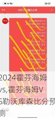 霍芬海姆vs,霍芬海姆VS勒沃库森比分预测