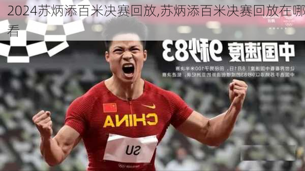 苏炳添百米决赛回放,苏炳添百米决赛回放在哪看