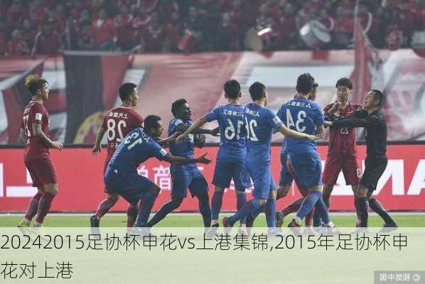 2015足协杯申花vs上港集锦,2015年足协杯申花对上港