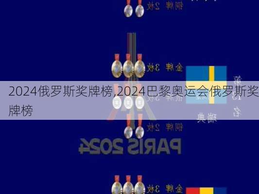 俄罗斯奖牌榜,2024巴黎奥运会俄罗斯奖牌榜