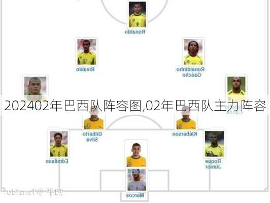 02年巴西队阵容图,02年巴西队主力阵容
