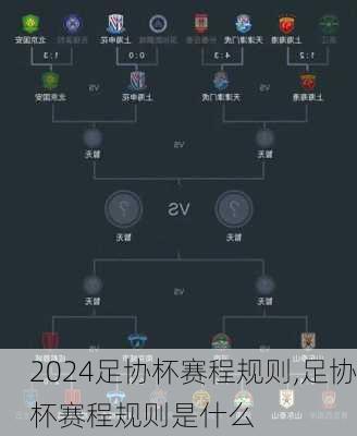 足协杯赛程规则,足协杯赛程规则是什么