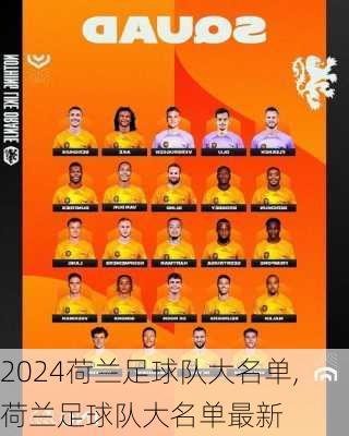 荷兰足球队大名单,荷兰足球队大名单最新