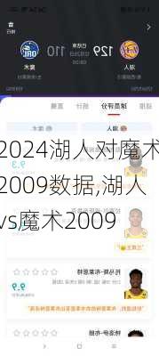 湖人对魔术2009数据,湖人vs魔术2009