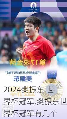 樊振东 世界杯冠军,樊振东世界杯冠军有几个