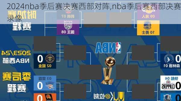 nba季后赛决赛西部对阵,nba季后赛西部决赛录像