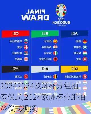 2024欧洲杯分组抽签仪式,2024欧洲杯分组抽签仪式视频
