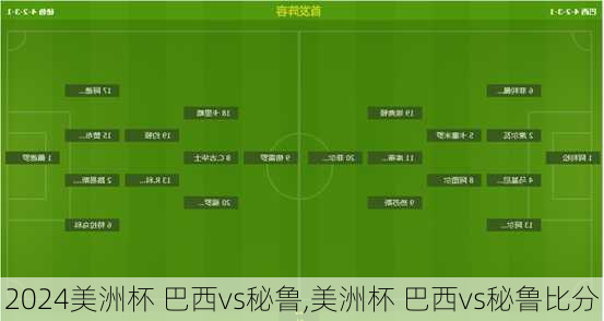 美洲杯 巴西vs秘鲁,美洲杯 巴西vs秘鲁比分