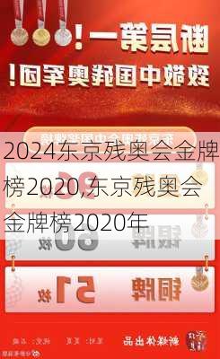 东京残奥会金牌榜2020,东京残奥会金牌榜2020年