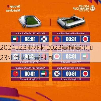 u23亚洲杯2023赛程赛果,u23亚洲杯比赛时间