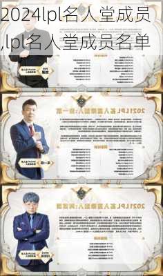 lpl名人堂成员,lpl名人堂成员名单