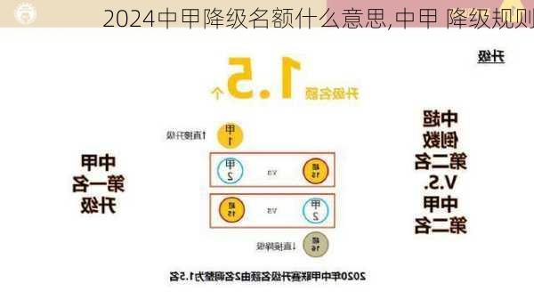 中甲降级名额什么意思,中甲 降级规则