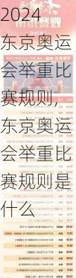 东京奥运会举重比赛规则,东京奥运会举重比赛规则是什么