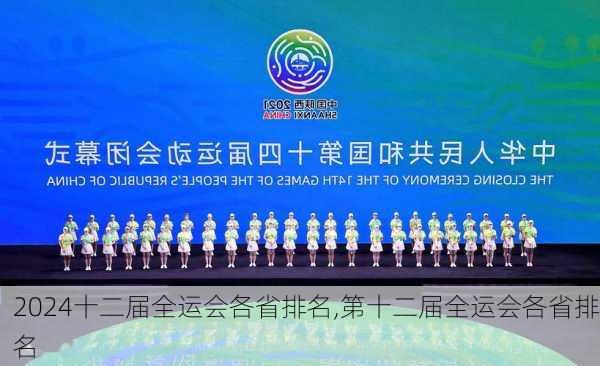 十二届全运会各省排名,第十二届全运会各省排名