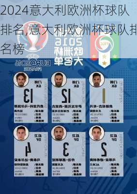 意大利欧洲杯球队排名,意大利欧洲杯球队排名榜