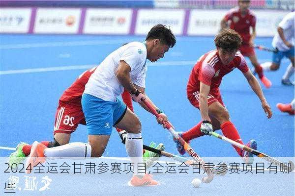 全运会甘肃参赛项目,全运会甘肃参赛项目有哪些