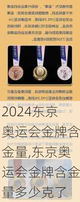 东京奥运会金牌含金量,东京奥运会金牌含金量多少克了